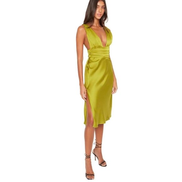 Danielle Guizio Dresses & Skirts - Danielle Guizio silky midi dress